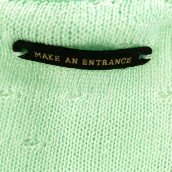 Bundle NWT Short Sleeve Top Blouse Cardigan Teal Green and Yellow S / M / L - Picture 13 of 16